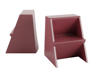 Mono Stepstool by Steffen Kehrle and Richard Lampert 3D-Modell