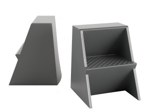 Mono Stepstool by Steffen Kehrle and Richard Lampert 3D-Modell