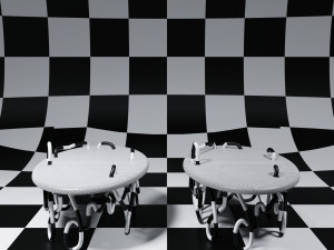 Oval Meander Coffee Table By Mattia Bonetti 3D Model