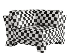 Patt Sofa Corner by Charles Tassin - Pierre Frey 3D Model