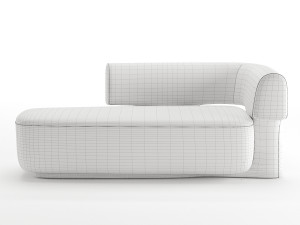 Litho sofa by Guillaume Delvigne - Pierre Frey 3D 模型