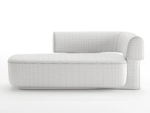 Litho sofa by Guillaume Delvigne - Pierre Frey 3D Model