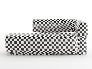 Litho sofa by Guillaume Delvigne - Pierre Frey 3D 模型