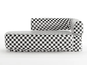 Litho sofa by Guillaume Delvigne - Pierre Frey 3D Model