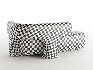Litho sofa by Guillaume Delvigne - Pierre Frey 3D 模型