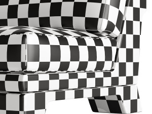 Patt Sofa Single by Charles Tassin - Pierre Frey 3D 模型