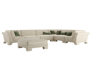 Patt Sofa by Charles Tassin - Pierre Frey 3D Modell