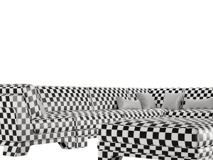 Patt Sofa by Charles Tassin - Pierre Frey 3D Modell