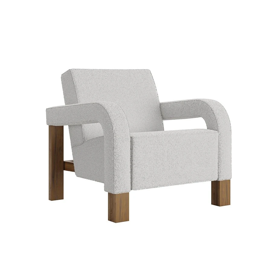 Pavillon Armchair by Georges Djo Bourgeois - Pierre Frey 3D Model .c4d .max .obj .3ds .fbx .stl .blend 