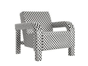 Pavillon Armchair by Georges Djo Bourgeois - Pierre Frey Modello 3D