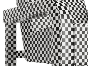 Pavillon Armchair by Georges Djo Bourgeois - Pierre Frey Modello 3D