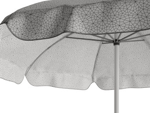 The Amalfi Umbrellas by Business and Pleasure 3D Model