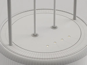 The Muse portable lamp by Tala 3D Model