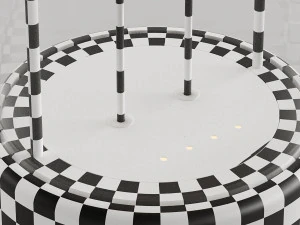 The Muse portable lamp by Tala 3D Model