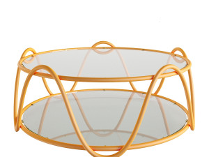 The Rattan Ribbon Table by Soane Britain 3D Model