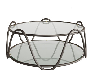 The Rattan Ribbon Table by Soane Britain 3D Model