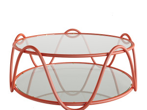 The Rattan Ribbon Table by Soane Britain 3D Model