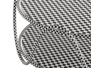 The Rattan Ribbon Table by Soane Britain 3D Model