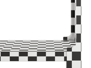 Tudor Console By Holly Hunt 3Dモデル