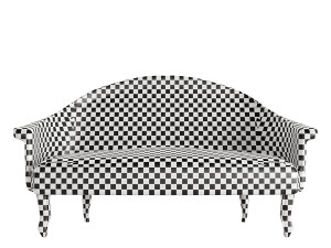 Vintage Sofa inspired in Brantwood Armchair 3D 模型