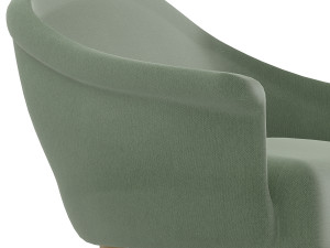 Vintage Sofa inspired in Brantwood Armchair 3D 模型