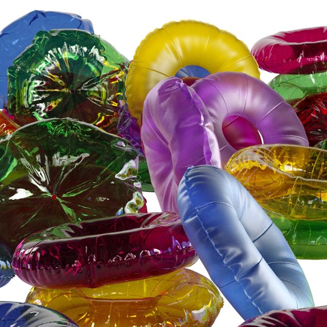 Inflatable Floats - Buoys 3Dモデル .c4d .max .obj .3ds .fbx .stl .blend 