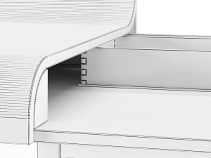 Asa Desk by Arthur Casas Modello 3D