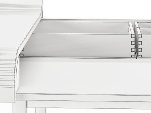Asa Desk by Arthur Casas Modello 3D