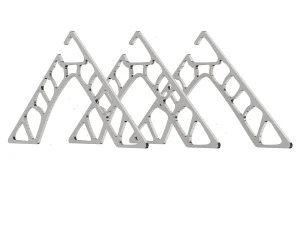 Obsidian Black Voronoi hanger by Blanked Studios 3D Model