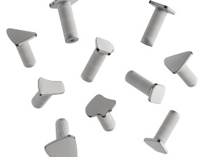 Industrial Wall Hooks by Blanked Studios 3D मॉडल