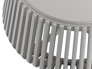 Manga coffee table by Arboretto 3D Model