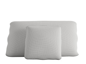 Pillows with ramp texture 3D मॉडल