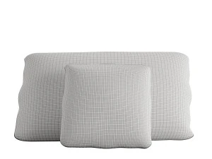 Pillows with ramp texture 3D Model