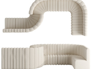 Modular Sofa by Norr11 Model 3D