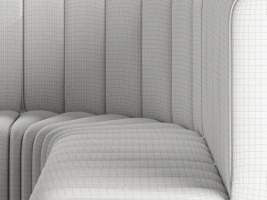 Divano modulare di Norr11 Modello 3D