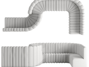 Modular Sofa by Norr11 Model 3D