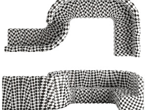 Modular Sofa by Norr11 Model 3D