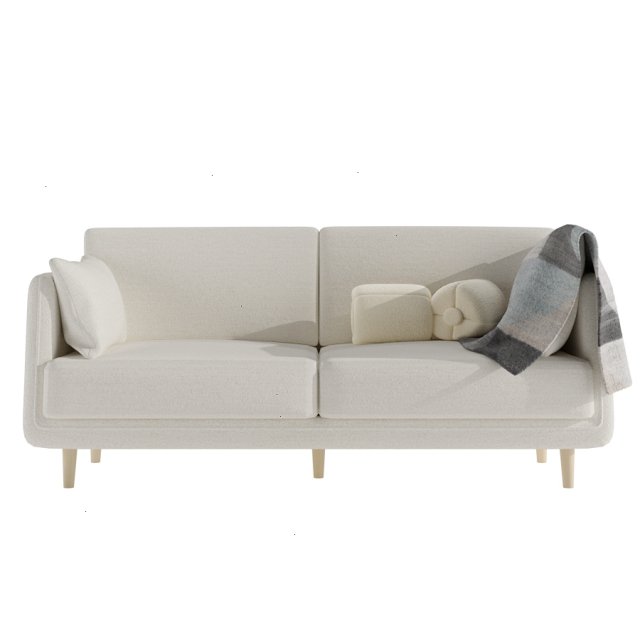 Lisbon Sofa by Homa Modello 3D .c4d .max .obj .3ds .fbx .stl .blend 