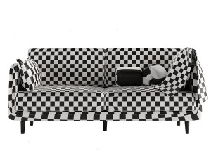 Lisbon Sofa by Homa Modello 3D