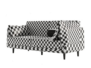 Lisbon Sofa by Homa Modello 3D
