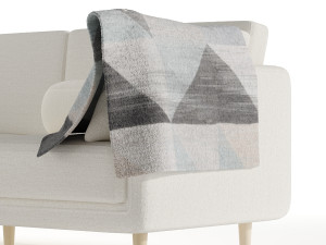 Lisbon Sofa by Homa Modello 3D
