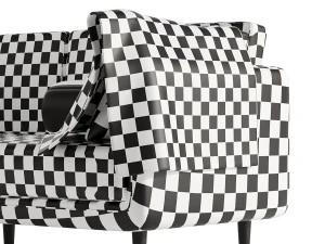 होमा द्वारा लिस्बन सोफा 3D मॉडल