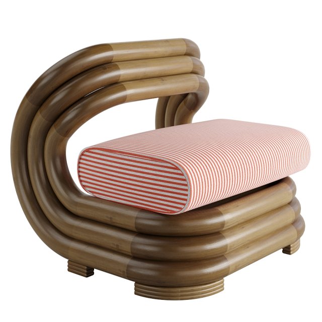 Moruna C Chair by Don Tanani 3D 모델 .c4d .max .obj .3ds .fbx .stl .blend 
