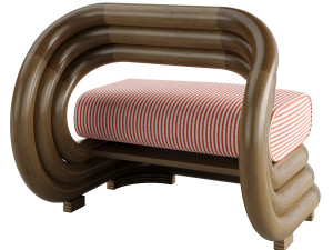 Moruna C Chair by Don Tanani 3D 모델