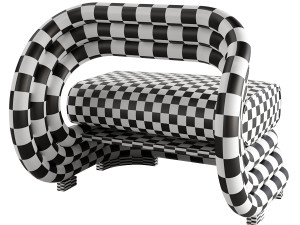 Moruna C Chair by Don Tanani 3D 모델