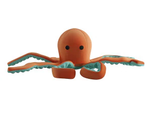 Teddy Octopus - Animated Asset 3D Model