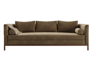 Curved Back Sofa by Lawson-Fenning 3Dモデル