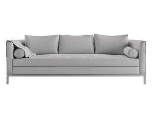 Curved Back Sofa by Lawson-Fenning 3D Model