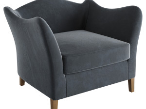 Moreau Large Armchair by Pinch Design 3D-Modell