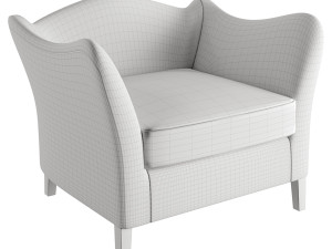 Moreau Large Armchair by Pinch Design 3D-Modell